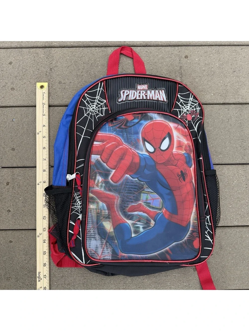 Marvel Spider-Man Backpack Book Bag Senior Year School Kids Red Blue Black